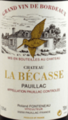 貝卡斯酒莊紅葡萄酒(Chateau La Becasse, Pauillac, France)