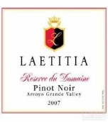 霽霞莊園珍藏黑皮諾干紅葡萄酒(Laetitia Reserve du Domaine Pinot Noir, Arroyo Grande Valley, USA)