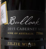 绅士布洛克赤霞珠-梅洛混酿干红葡萄酒(Zilzie Bulloak Cabernet Merlot, Limestone Coast, Australia)