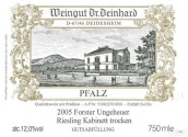 Von Winning-Dr. Deinhard Forster Ungeheuer Riesling Kabinett Trocken, Pfalz, Germany