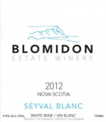 美登白謝瓦爾半干白葡萄酒(Blomidon Seyval Blanc, Nova Scotia, Canada)