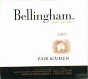 貝林翰圣女混合干白葡萄酒(Bellingham Fair Maiden White, Coastal Region, South Africa)