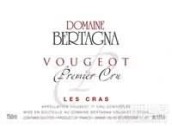 貝塔娜格拉斯干紅葡萄酒(Domaine Bertagna Les Cras Rouge, Vougeot Premier Cru, France)