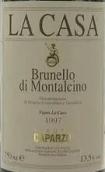 卡帕索卡薩布魯奈羅蒙塔希諾紅葡萄酒(Caparzo La Casa Brunello di Montalcino DOCG, Tuscany, Italy)