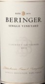 貝靈哲酒莊班克羅夫特園赤霞珠紅葡萄酒(Beringer Bancroft Ranch Cabernet Sauvignon, Howell Mountain, USA)