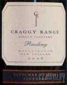 克拉吉弗萊徹雷司令干白葡萄酒(Craggy Range Fletcher Family Riesling, Marlborough, New Zealand)