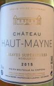 克羅斯酒莊高梅恩甜白葡萄酒(Chateau du Cros Chateau Haut-Mayne, Graves Superieures, France)