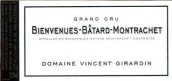 喬丹蒙哈榭一級園混釀葡萄酒(Domaine Vincent Girardin Bienvenues Batard Montrachet Grand Cru, Cote del Beaune, France)