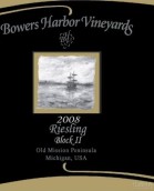 鲍尔斯港酒庄中甜雷司令白葡萄酒(Bowers Harbor Medium Sweet Riesling, Michigan, USA)