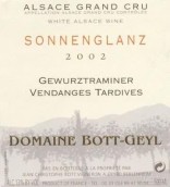 Domaine Bott Geyl Gewurztraminer Sonnenglanz Vendanges Tardives, Alsace Grand Cru, France