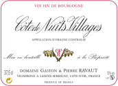 哈沃家族酒莊夜丘村莊紅葡萄酒(Gaston et Pierre Ravaut Cote de Nuits Villages, Cote de Nuits, France)