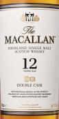 麥卡倫12年雙桶蘇格蘭單一麥芽威士忌(The Macallan 12 Years Old Double Cask Single Malt Scotch Whisky, Highlands, UK)