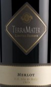 特雷瑪特酒莊限量珍藏系列梅洛紅葡萄酒(TerraMater Limited Reserve Merlot, Maipo Valley, Chile)