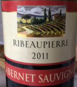 瑞丽石赤霞珠红葡萄酒(Ribeaupierre Cabernet Sauvignon, Pays d'Oc, France)