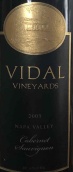 维达尔酒庄赤霞珠红葡萄酒(Vidal Vineyards Cabernet Sauvignon, Napa Valley, USA)