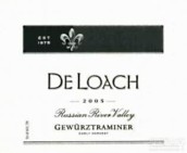 都樓早收瓊瑤漿干白葡萄酒(DeLoach Vineyards Early Harvest Gewurztraminer, Russian River Valley, USA)