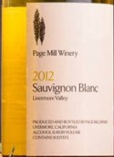 佩奇米爾長(zhǎng)相思干白葡萄酒(Page Mill Sauvignon Blanc, Livermore Valley, USA)