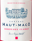 上马克酒庄桃红葡萄酒(Chateau Haut-Maco Clairet, Bordeaux, France)