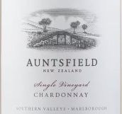 愛絲菲酒莊單一園霞多麗白葡萄酒(Auntsfield Single Vineyard Chardonnay, Marlborough, New Zealand)