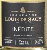 路易斯莎西新奇白中白香檳(Champagne Louis de Sacy Inedite Blanc de Blancs Brut, Verzy Grand Cru, France)