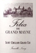 大梅恩酒莊副牌干紅葡萄酒(Filia De Grand Mayne, Saint-Emilion Grand Cru, France)