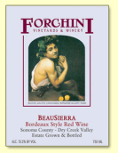 佛奇尼酒莊碧兒謝拉波爾多風(fēng)格干紅葡萄酒(Forchini Vineyards & Winery BeauSierra Bordeaux Style Red Wine, Dry Creek Valley, USA)