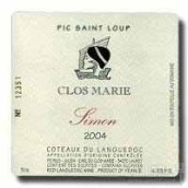 Clos Marie Pic Saint-Loup Cuvee Simon, Languedoc-Roussillon, France