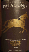 佩塔高尼酒莊特級珍藏赤霞珠-西拉紅葡萄酒(Finca Patagonia Grand Reserve Cabernet Sauvignon Syrah, Maule Valley, Chile)