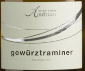 安德里安酒莊摩凡陀瓊瑤漿白葡萄酒(Cantina Andriano Movado Gewurztraminer Alto Adige, Trentino-Alto Adige, Italy)