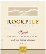 瑪麗臣酒莊西拉干紅葡萄酒(Mauritson Rockpile Syrah, Rockpile, USA)