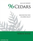 奧克萊爾酒莊96雪松白葡萄酒(Auclair Winery 96 Cedars White, Washington, USA)