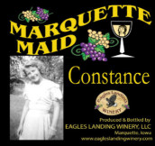 鷹陸馬奎特少女康斯坦斯半干型白葡萄酒(Eagles Landing Winery Marquette Maid Constance, Iwoa, USA)