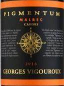 喬治·維格魯皮戈孟圖馬爾貝克干紅葡萄酒(Georges Vigouroux Pigmentum Malbec, Cahors, France)