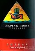 躍馬酒園西拉干紅葡萄酒(Leaping Horse Vineyards Shiraz, California, USA)