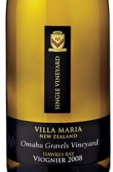 新瑪利奧馬魯單一園維歐尼干白葡萄酒(Villa Maria Single Vineyard Omahu Gravels Viognier, Hawke's Bay, New Zealand)