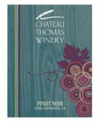 托馬斯黑皮諾干紅葡萄酒(Chateau Thomas Winery Pinot Noir, Lodi, USA)