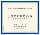 Lockwood Vineyard Block 7 Pinot Noir, Monterey, USA