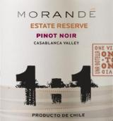 莫任得莊園珍藏黑皮諾干紅葡萄酒(Morande Estate Reserve Pinot Noir, Casablanca Valley, Chile)