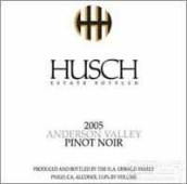 哈奇黑皮諾干紅葡萄酒(Husch Pinot Noir, Anderson Valley, USA)