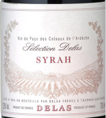 德拉斯兄弟酒莊阿爾代什西拉紅葡萄酒(Delas Freres Syrah d'Ardeche, Rhone, France)