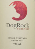 犬巖酒莊西拉干紅葡萄酒(Dog Rock Shiraz, Pyrenees, Australia)