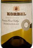 科貝爾霞多麗干白葡萄酒(Korbel Chardonnay, Russian River Valley, USA)