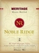 貴族嶺梅里蒂奇干紅葡萄酒(Noble Ridge Vineyard & Winery Meritage, Okanagan Valley, Canada)