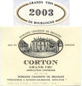 尚都柏怡莊園（科爾登特級園）干白葡萄酒(Domaine Chandon de Briailles Corton Blanc Grand Cru, Cote de Beaune, France)