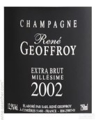 勒內(nèi)吉佛瑞特極干型年份香檳(Rene Geoffroy Millesime Extra Brut, Champagne, France)