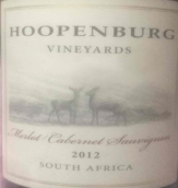 湖澎堡酒莊梅洛-赤霞珠混釀干紅葡萄酒(Hoopenburg Vineyards Merlot-Cabernet Sauvignon, South Africa)