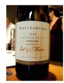 水博客首選歌海娜干紅葡萄酒(Waterbrook Grenache 1st & Main，Washington, USA)