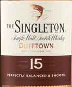 達(dá)夫鎮(zhèn)辛格爾頓15年蘇格蘭單一麥芽威士忌(The Singleton Dufftown Aged 15 Years Single Malt Scotch Whisky, Speyside, UK)