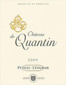 康坦紅葡萄酒(Vignobles Andre Lurton Chateau de Quantin Red, Pessac-Leognan, France)