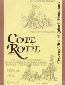 伯納德布爾戈德羅第丘紅葡萄酒(Bernard Burgaud, Cote Rotie, France)